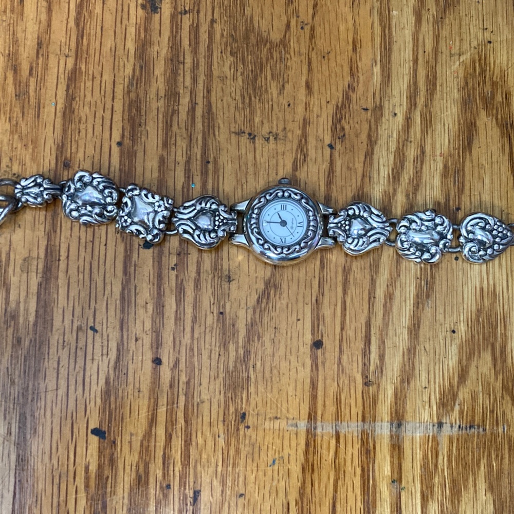 Silver watch